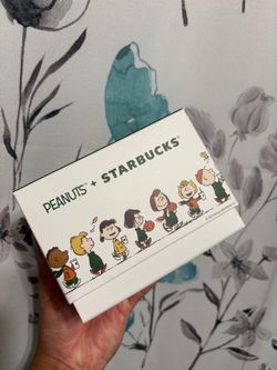 Starbucks Snoopy Collab Glass Mug