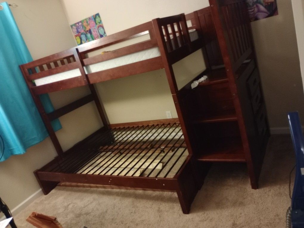 Kids Wood Bunk bed