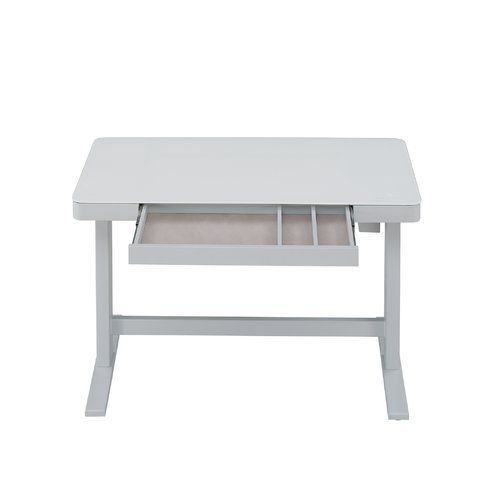 Tresanti Adjustable Height Desk, White