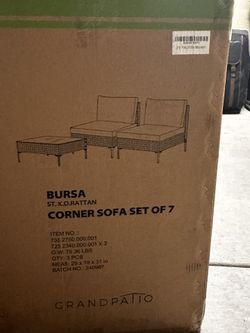 3-Piece Patio Furniture Set
