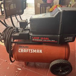 Craftsman Compressor 1.5 HP  12 Gal ones