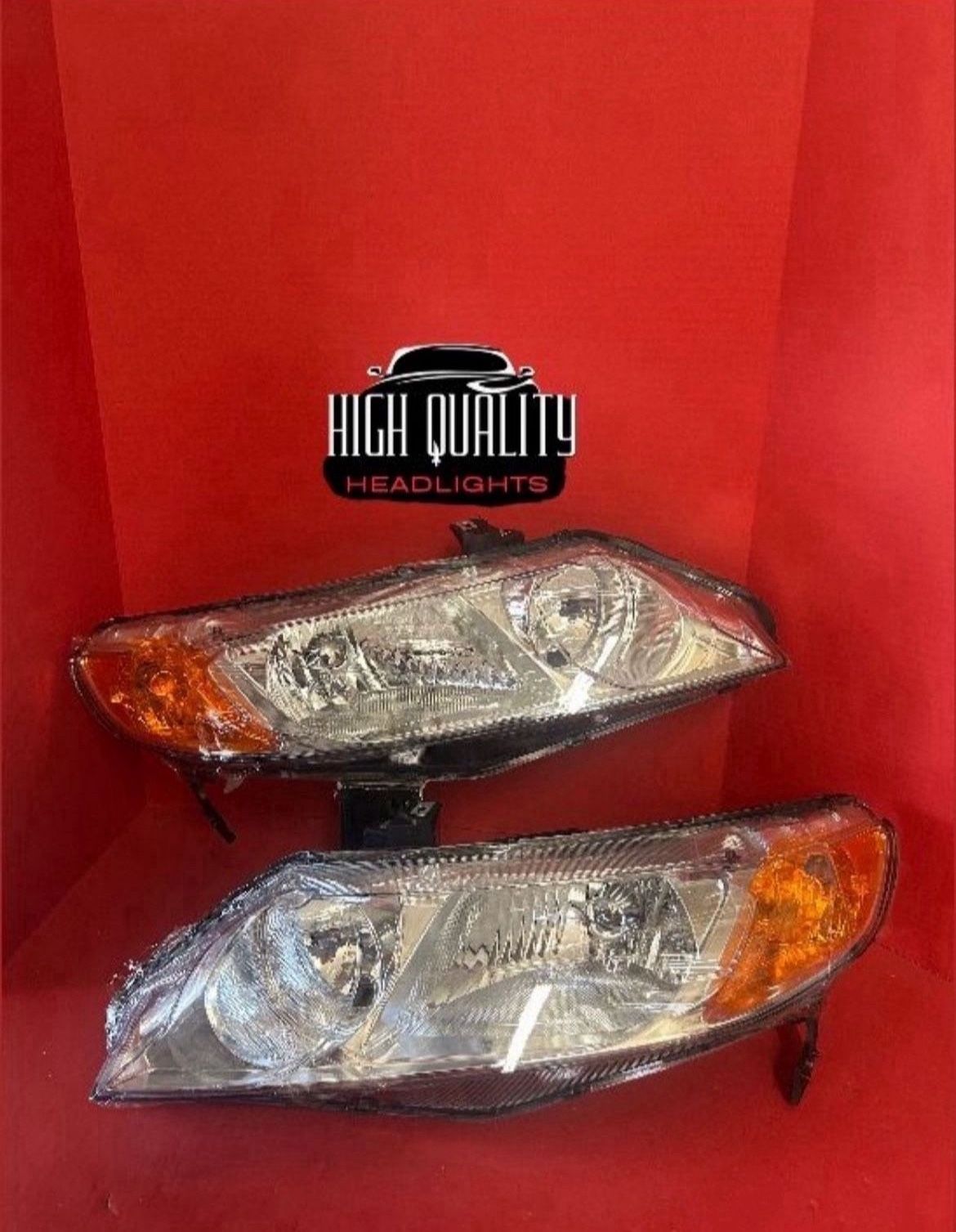 Honda Civic 2006. 2011 headlights.