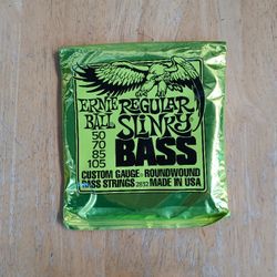 Erie Ball 2832 Regular Slinky Nickle Wound Electric Bass Guitar Strings 