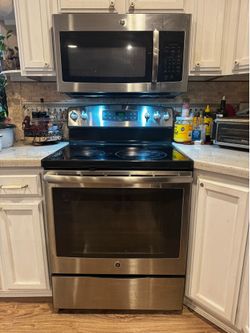 GE Stove & Oven & Microwave
