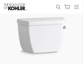 Kohler K-4645-TR-0 Toilet Tank (boxed)