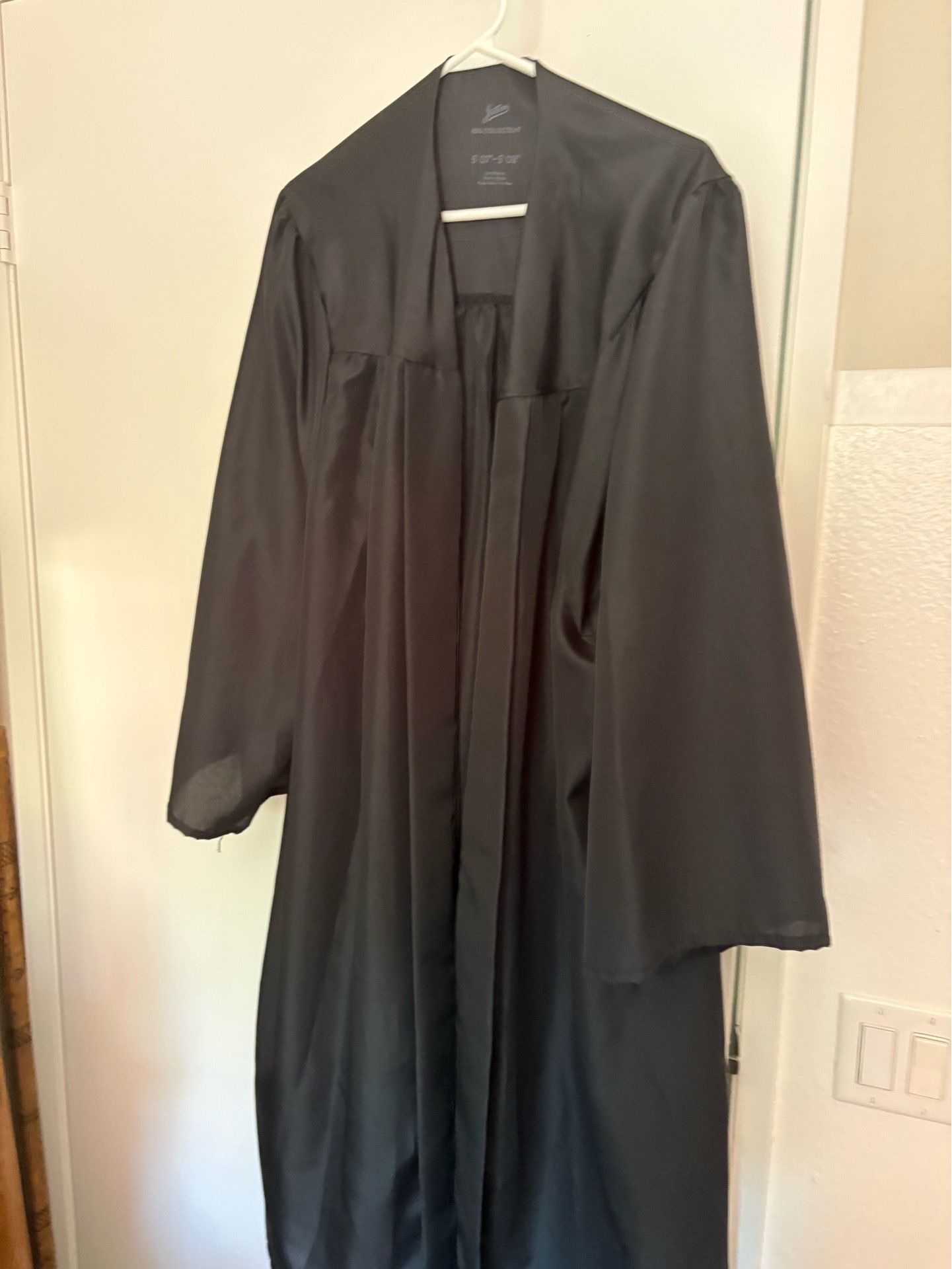 Black Graduation Gown