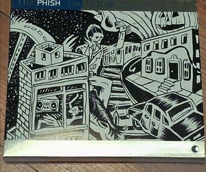 PHish Live 16 10.31.98 Las Vegas 4 Cds Music booklet