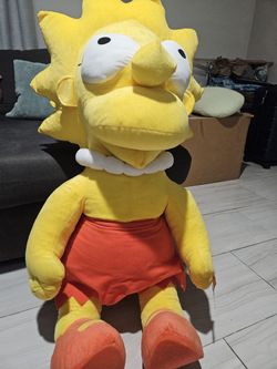 VINTAGE 2005 Jumbo 40" Lisa Simpson Plush - NEW WITH TAGS