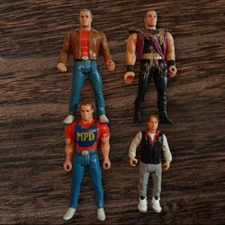 Vintage lot of 4 Last Action Hero Action Figures MATTEL 1993 Collection $16 Oh Best Offer