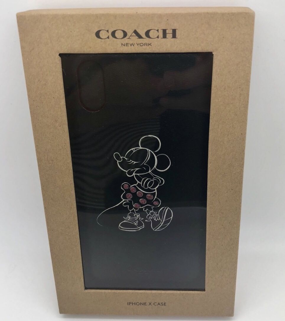 Coach Minnie iphone X case