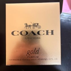 COACH GOLD PERFUME