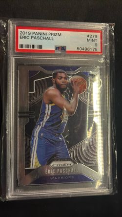 Eric Paschall Prizm Rookie PSA 9 
