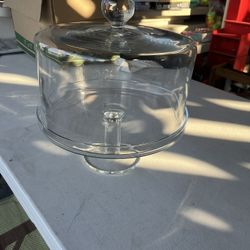 Beautiful Crystal Glass Cake Stand 