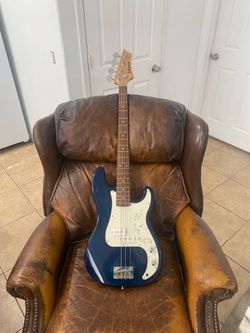 Johnson’s EMG electric bass guitar