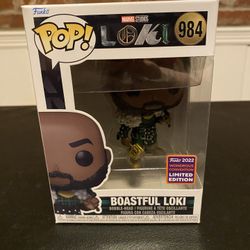Loki Show Boastful Loki Funko Pop 984