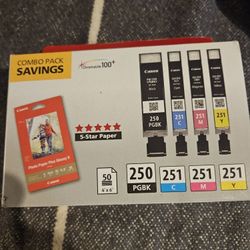 250 PGBK Cannon INK Combo Pack
