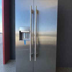 KitchenAid 36” Built-In Side-by-Side Refrigerator (2025)