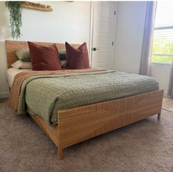 Queen size bed frame only