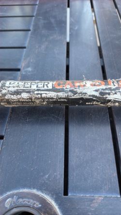 Keeper cargo bar