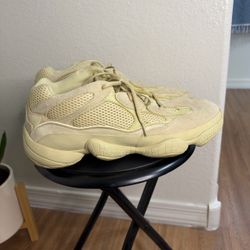 Adidas Yeezy 500 Super Moon Yellow - Men’s Size 14