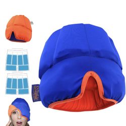 SOOTHIE Headache Relief Hat and Migraine Relief Cap. Ice Hat for Headaches & Puffy Eyes. Warm Therapy for Sinus & Stress Relief. Enjoy Our Improved Ha