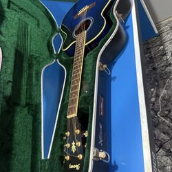 Ibanez guitar In Case !  Excellent Condition !  AEL20E