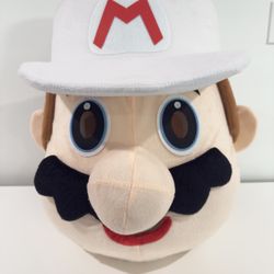Super Mario Mascot Costume Head Adults 