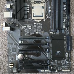 Intel CPU and Motherboard