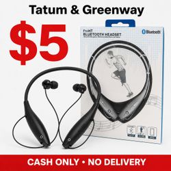 ProHT Bluetooth Neckband Headset with Built-In Microphone