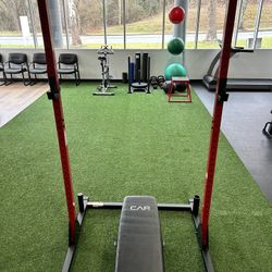 Squat Rack and Bench