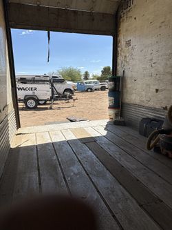 28’ Aluminum Storage Box/container With Roll Up Door Free Delivery  