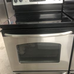 Stainless Glass Top Stove 