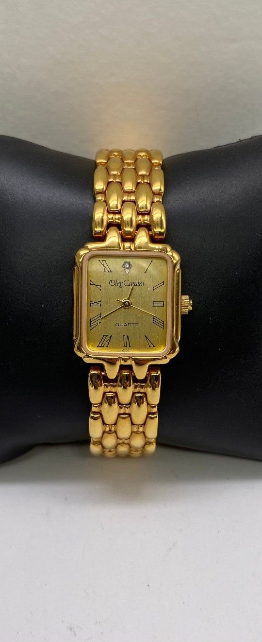 Olig Cassini Gold watch