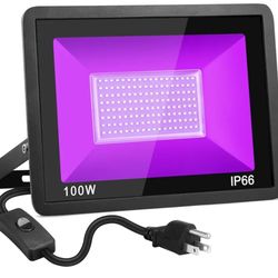 100W Black Light, Indoor Outdoor Blacklight