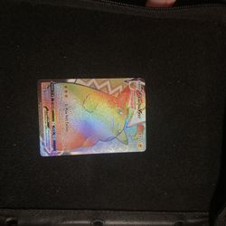 Rainbow Pikachu Vmax Card 188/185