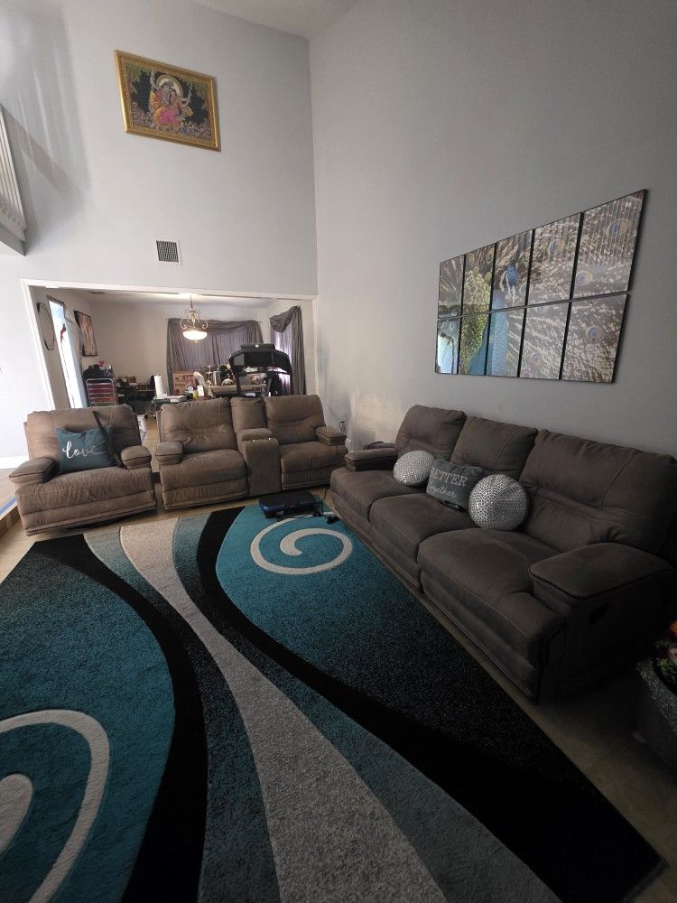 THREE PIECE SOFA SET