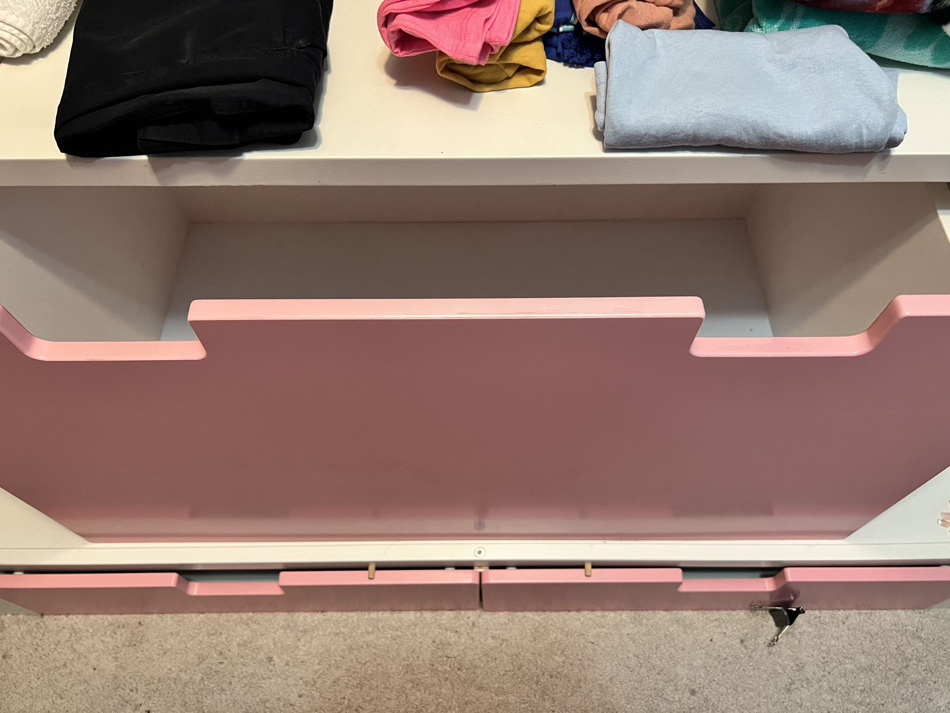 Toy Chest and Bottom Bed Frame