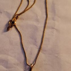 Gold N Quartz Necklace 