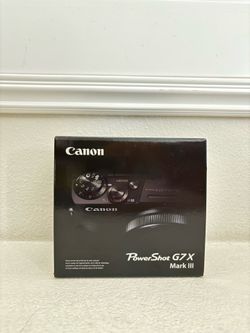 Canon PowerShot G7 Mark III (BRAND NEW)