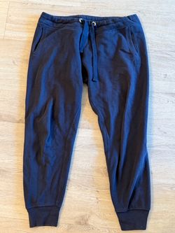 Calvin Klein Navy Jogger Sweatpants (Small)