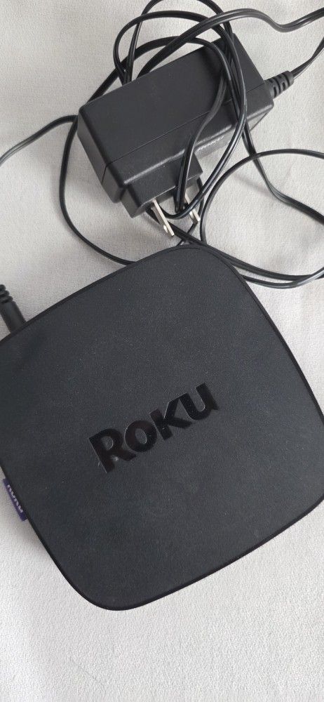 Roku Media Player Streaming Box Model 4620X Power Adapter Black