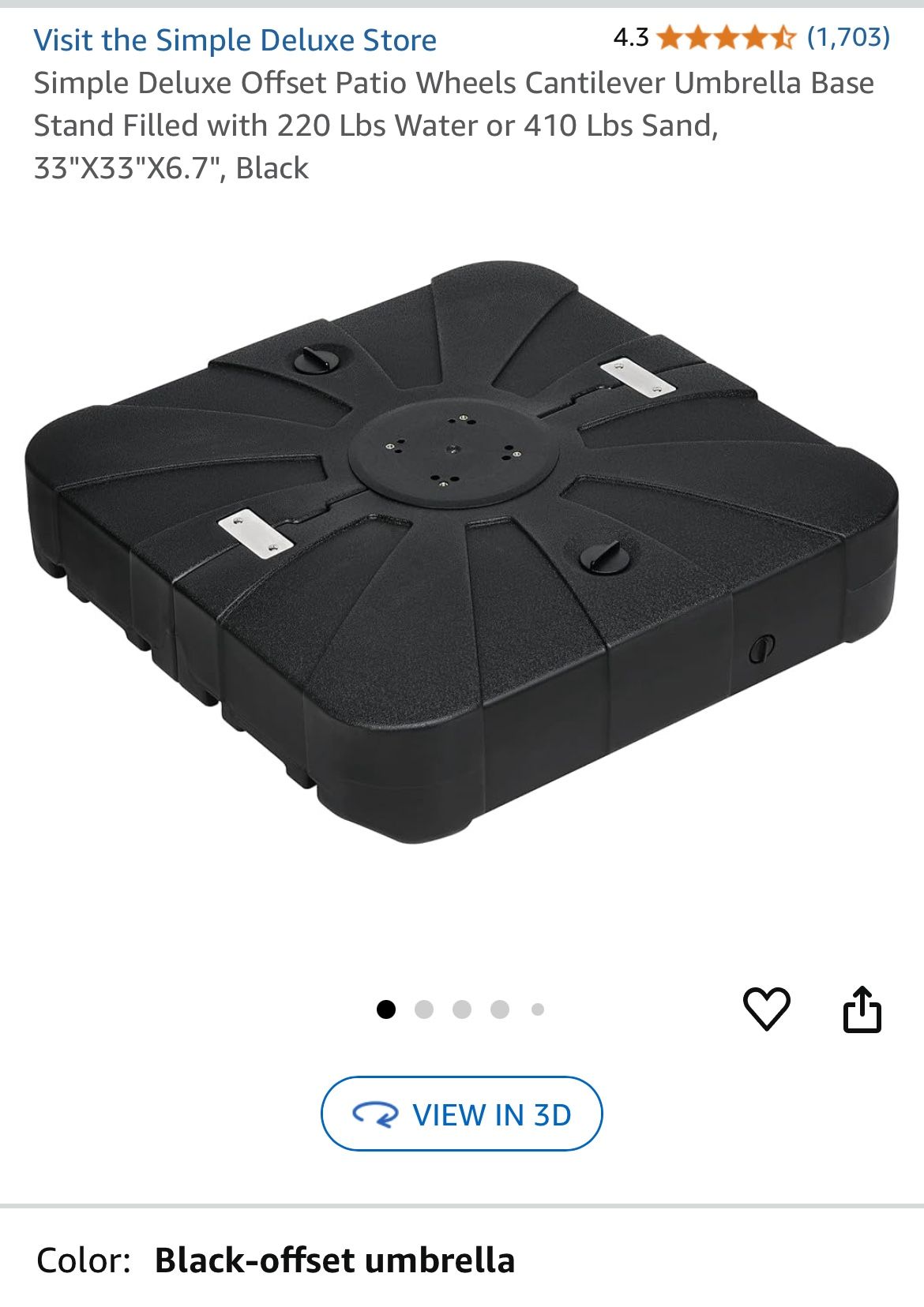 Umbrella Base