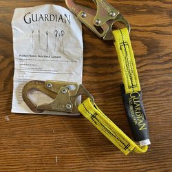 Gaurdian Dall Protection 2-Foot Single Leg Non-Shock Absorbing Lanyard