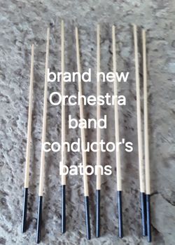 Conductor's batons, all for $20