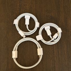 Original Apple USB-C To Lightning Cable 1m And 2m
