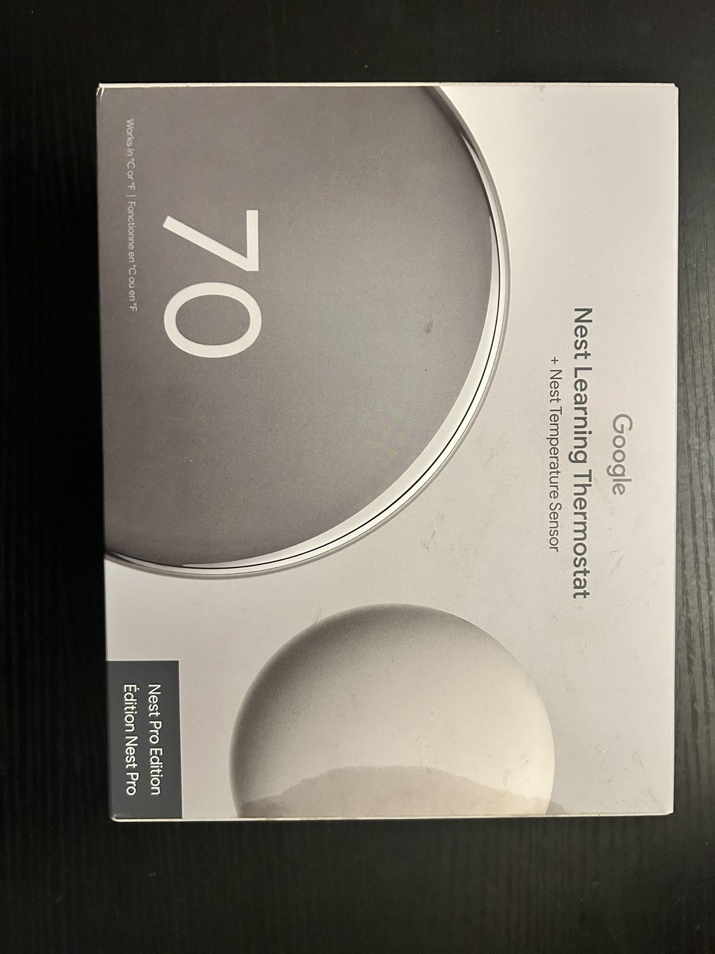 Google Nest learning Thermostat
