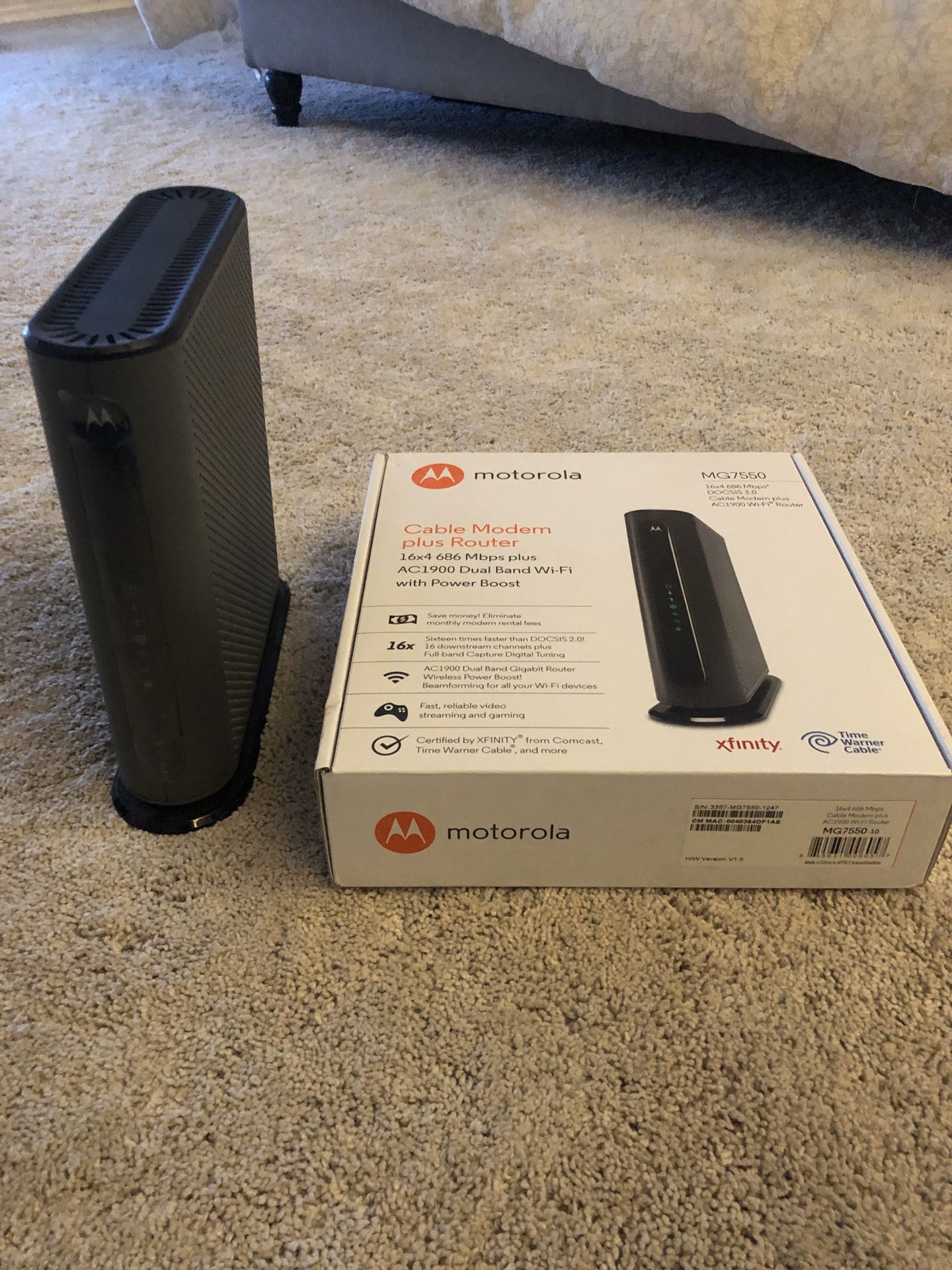 Motorola wireless modem