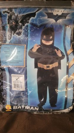 Batman Costume 0-6 Months/Meses