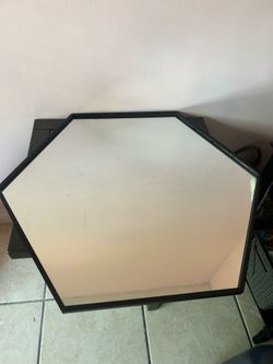 Hexagon Wall Mirror