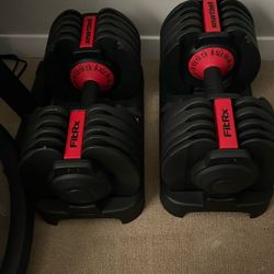 Fitrx Adjustible Dumbbells 